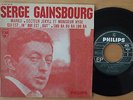 SERGE GAINSBOURG Qui est in qui est out EP PHILIPS 437.165 BE original