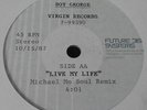 ORIGINAL - BOY GEORGE - ACETATE (CULTURE CLUB RELATED) NEW WAVE POP DISCO ROCK