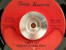 GENE WILLIAMS - Don't Let Our Love Fade Away - 45 RARE FUNK/NORTHERN SOUL FORTE