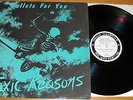 TOXIC REASONS bullets for you LP + tour insert + promo photo dead kennedys dri