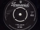 THE WHO   I CAN'T EXPLAIN   ORIG. BRUNSWICK NEAR MINT