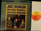 Bob Brookmeyer Jo Jones Pee Wee Russell Coleman Hawkins Candid 9020 Jazz Reunion