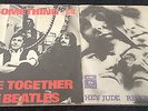 THE BEATLES 2 VINYL SINGLES HEY JUDE REVOLUTION SOMETHING COME TOGETHER