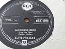 ELVIS PRESLEY JAILHOUSE ROCK & TREAT ME NICE RCA 1028