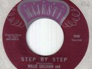 Funk 60's Soul 60s-Willie Gresham-Step By Step/I Cried Boo Hoo-US Majesty record