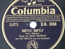 78rpm RUBY MURRAY softly softly / what could be more beautiful