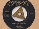 BILL HALEY & HIS COMETS - REAL ROCK DRIVE   GOLD LONDON GERMAN 45 VG++