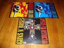 GUNS N' ROSES VINYL BUNDLE- APPETITE FOR DESTRUCTION/USE YOUR ILLUSION 1 & 2