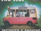 THE KLF Justified & Ancient PICTURE SLEEVE 45 record + juke box strip NEW RARE