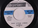 RAL DONNER: Run Little Linda / Beyond The Heartbreak 45 (dj) rare Oldies
