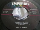 EX Rare Halloween Ghoul Rocker 45 : Art Roberts   Terrible Ivan   Imperial X5504