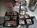 DJ Set  137 Vinyl mit Plattencase und ca. 2500 CD´s