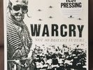 WARCRY Not So Distant Future LP TEST PRESSING tragedy talk is poison hellshock