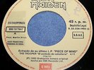 Promo - Iron Maiden - 7'' - The Trooper - Spain - EMI 006 1077647 - yellow label