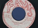 1412 WAILERS-TROUBLE DUB-FAMS--ASTON BARRETT-REGGAE 45 7