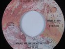 70s Soul Funk 45 PATTI JO Make Me Believe In You WAND HEAR