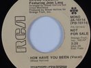 70s Soul 45 BLOOD HOLLINS How Have You Been RCA NM HEAR