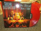 SOCIAL DISTORTION - SEX LOVE AND ROCK N ROLL LP RED COLOR VINYL