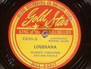 78 RPM  Harry Choates and His Fiddle, Gold Star 1336, E+   Cajun