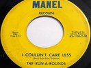 RARE Detroit Michigan Garage 45 - RUN-A-ROUNDS - I Couldn't Care Less - MANEL