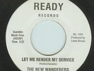 Northern Soul - New Wanderers - Let Me Render My Services - Ready - US