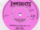 Small Faces Afterglow of your love Immediate IM 077 EX