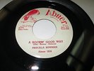 PRISCILLA BOWMAN A Rockin Good Way 45 7 EX- US Abner POPCORN R&B SPANIELS LISTEN