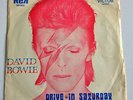 DAVID BOWIE DRIVE-IN SATURDAY b/w ROUND & ROUND PORTUGUESE MONO 7