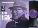 GIGI GRYCE Saying Somethin’ US LP 1960 Status/New Jazz RVG EX/EX-