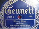 N.O.R.K. GENNETT  5102  1924 JAZZ  JELLYROLL MORTON 78 RECORD WOLVERINE BLUES