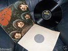 THE BEATLES RUBBER SOUL ALBUM MATRIX 4 & 4 MONO YELLOW BLACK ORIGINAL FROM 1965