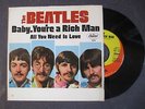 THE BEATLES - ALL YOU NEED IS LOVE 45 RPM CAPITOL RECORDS PICTURE SLEEVE 1967