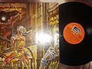 IRON MAIDEN RARE INDIA RED HMV LABEL SOMEWHERE IN TIME LP