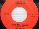 the IDOLS Can't Tag Along b/w Jeannine  ORIGINAL Doo-Wop 45 on E-Z records CC787