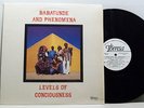 BABATUNDE & PHENOMENA levels of conciousness LP spiritual jazz ORIG theresa NM-