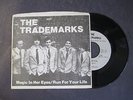THE TRADEMARKS - MAGIC IN HER EYES/RUN FOR YOUR LIFE 45 RPM PICTURE SLEEVE SMASH