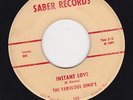 NORTHERN SOUL 45 RPM - FABULOUS DINO'S on SABER  RECORDS