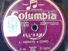 (R) FALCO Talking 78 rpm English Columbia 5076 Il discorso di Benito Mussolini