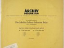 ENRICO MAINARDI BACH CELLO SOLO SUITES NO.1/2 ARCHIV ED.1 1954 14029 APM NM