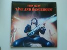 Thin Lizzy - Live and Dangerous 2LP + Inners + Insert UK 1st Press Vertigo Vinyl