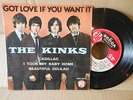 THE KINKS EP got love want it 4 titres ORIG FRANCE EXC-