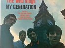 The WHO SINGS MY GENERATION RARE USA MCA LP RECORD ORIGINAL COVER RARE