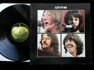 BEATLES Let It Be LP UK  Original Stereo PCS 7096 -4/-5 Light Green Apple EX+