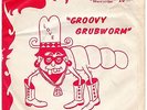 RARE Picture Sleeve 45 GROOVY GRUBWORM Harlow Wilcox