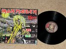 ROCK IRON MAIDEN KILLERS HARVEST ORIGINAL LP RECORD PSYCH METAL EXCELLENT *