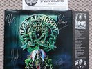 THE ALMIGHTY Soul Destruction SIGNED ORIGINAL VINYL Ricky Warwick VG+/M- RARE
