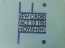 NEW ORDER Movement FACTORY LP UK ORIGINAL 1ST ISSUE FACT50 RARE JOY DIVISION EX+
