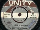 Lester Sterling - Reggie On Broadway UK Unity 7