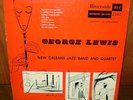 LP - Jazz – GEORGE LEWIS NEW ORLEANS JAZZ BAND & QUARTET - Riverside 2507