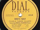 78 rpm Bebop Jazz – Charlie Parker Quartet – Cool Blues – Dial 1015